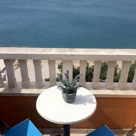 Penthouse Villa Spomenka Top Floor Apartment On Central Beach Podgora Exterior photo